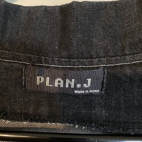 TUZKI Raw Edge Distressed Denim Top Jacket Vest - Picture 12 of 13